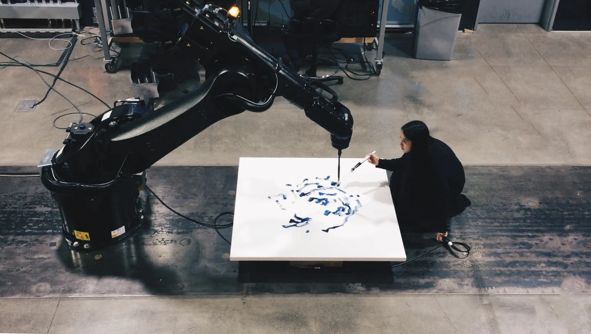Image relating to Sougwen Chung: Drawing with Robotic Systems
