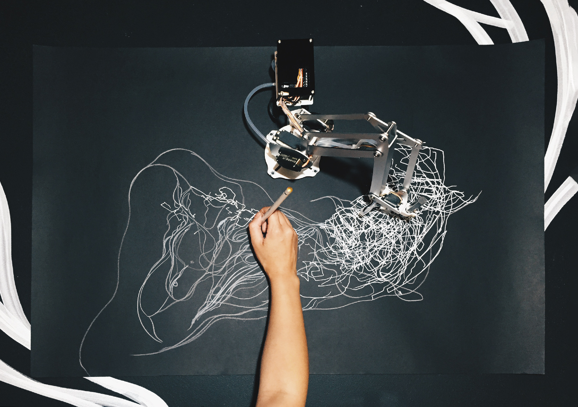 Image relating to Sougwen Chung: Drawing with Robotic Systems