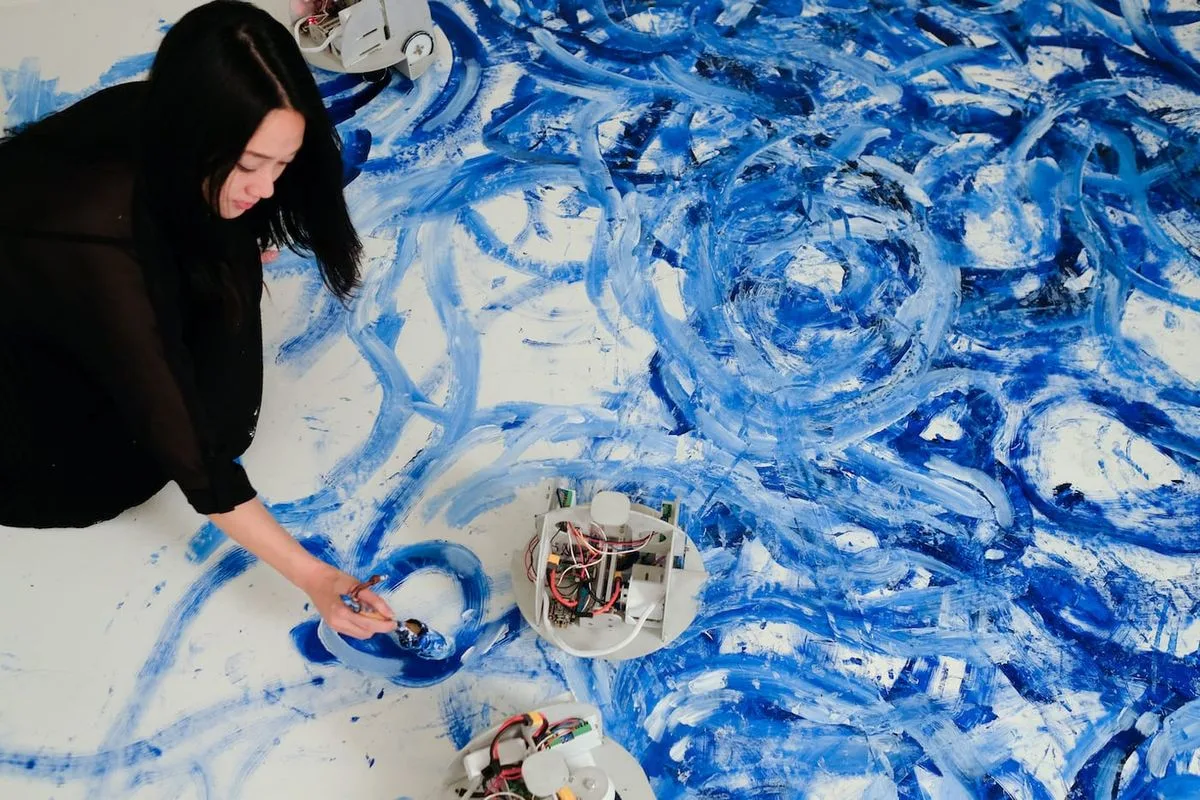 Image relating to Sougwen Chung: Drawing with Robotic Systems